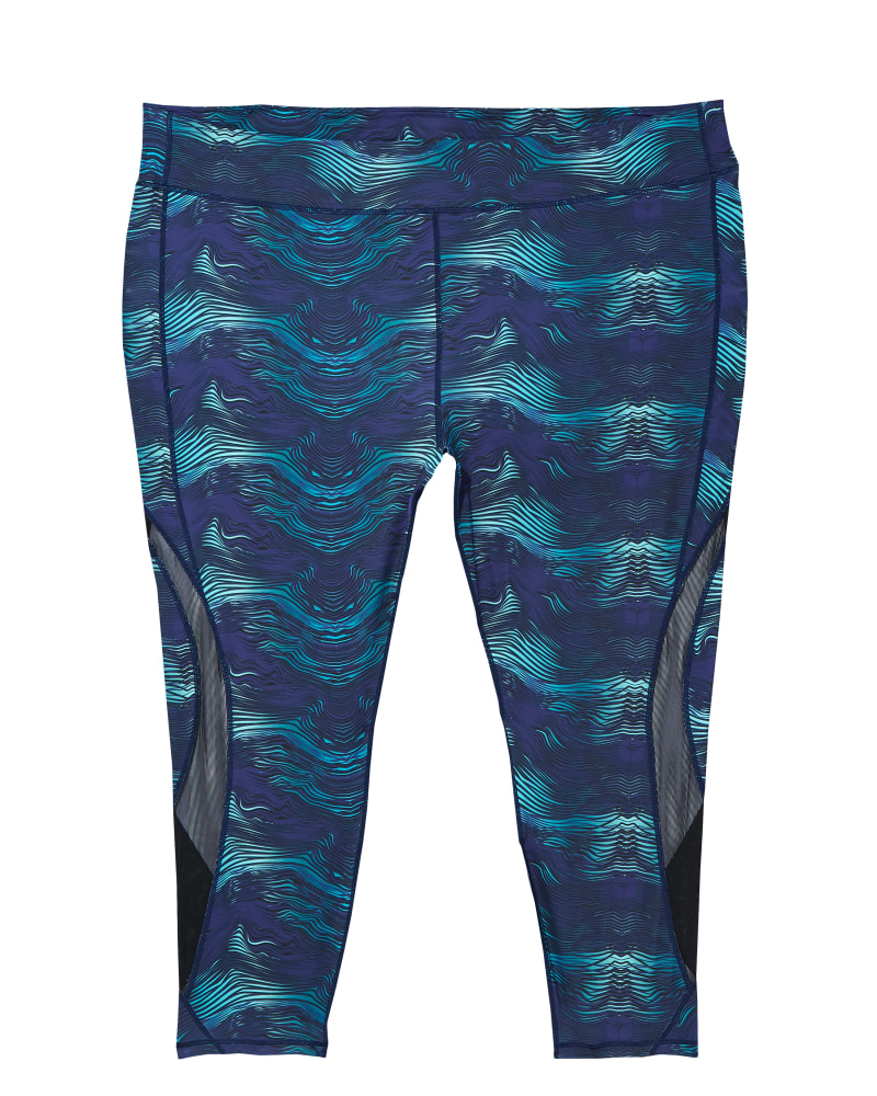 Front of plus size Exceed Capri Tights by Solspry | Dia&Co | dia_product_style_image_id:123272